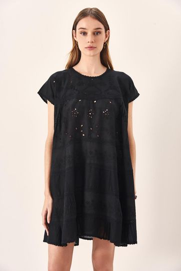 

Vestido Rapsodia Lesnoy New Negro Talla: XL