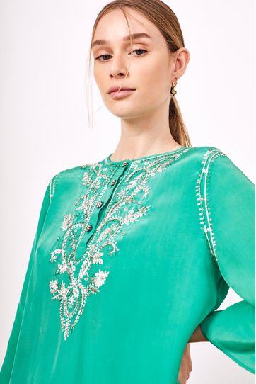 

Camisa Rapsodia Gandha Colors Verde Talla: S y color: verde