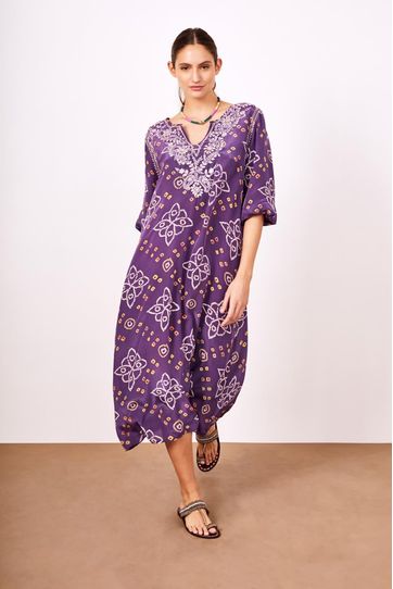 

Vestido Rapsodia Gandha Bandani Violeta Talla: XS y color: violeta