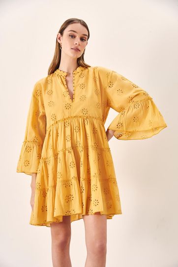 

Vestido Rapsodia Balear Plain Naranja Talla: XL y color: naranja