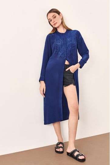 

Camisa Rapsodia Tanzania Geo Azul Talla: XS y color: azul