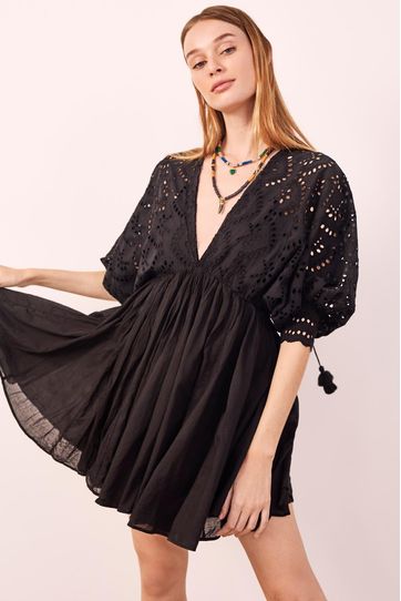 

Vestido Rapsodia Almeria D Negro Talla: M y color: negro