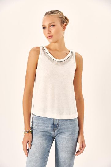 

Blusa Rapsodia Petra Blanco Talla: XL y color: blanco