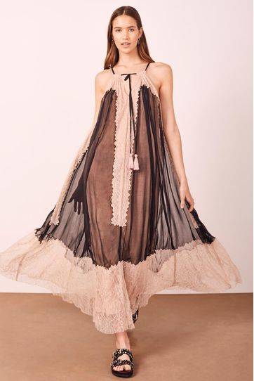 

Vestido Rapsodia Divi Plain Negro Talla: S y color: negro