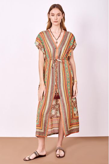 

Vestido Rapsodia Buganda Dotia Talla: XS y color: verde