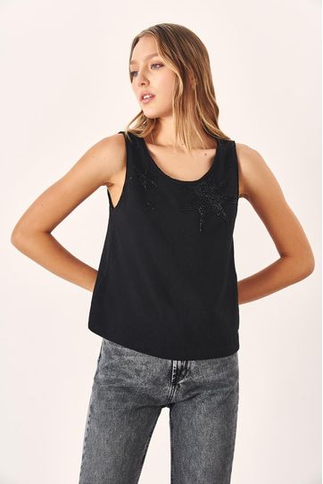 

Blusa Rapsodia Rayo New Talla: M y color: negro