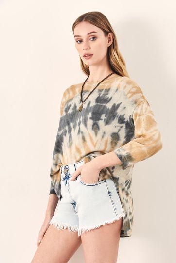 

Sweater Rapsodia Choky Tye Dye Talla: L y color: crudo