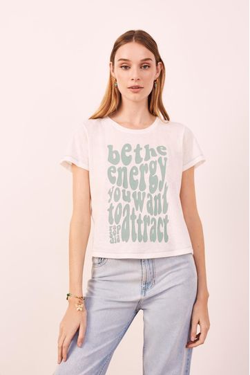 

Playera Rapsodia Energy Talla: S y color: blanco