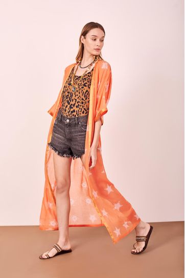

Kimono Rapsodia Bandani Talla: L y color: naranja