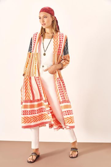 

Kimono Rapsodia Groom Long Stripes Talla: L y color: multicolor