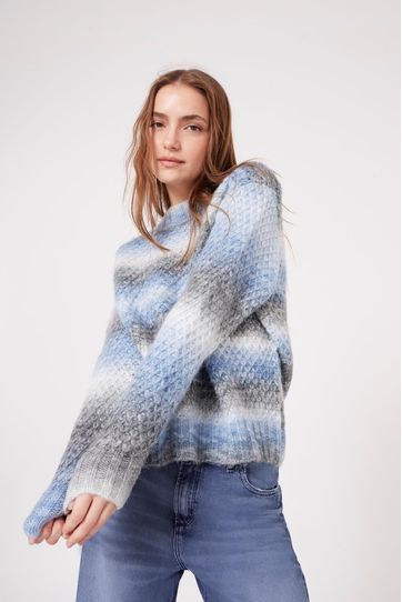 

Sweater Rapsodia Degrade Talla: L y color: celeste