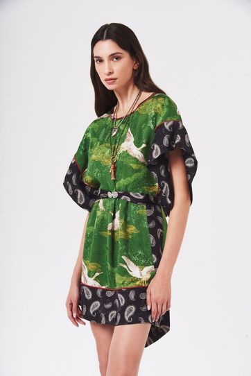 

Vestido Rapsodia Kim Grulla Talla: L y color: verde