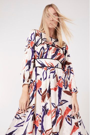 

Vestido Rapsodia Avignon Ohara D Talla: L y color: crudo