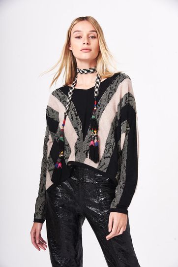 

Sweater Rapsodia Rebel Dance Talla: S y color: negro