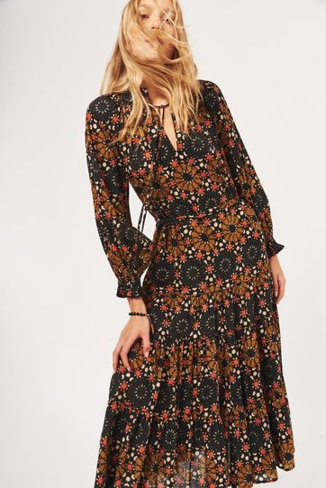 

Vestido Rapsodia Gitan Mosaic Talla: XS y color: camel