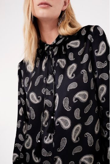 

Camisa Rapsodia Hiroko Bandana Talla: L y color: negro