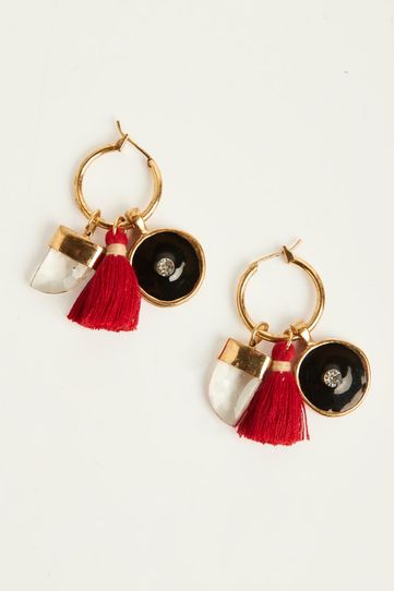 

Aretes Rapsodia Connie Charm Talla: U y color: dorado