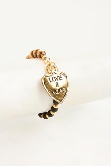 

Pulsera Rpsodia Sapporo Hope Talla: U y color: dorado