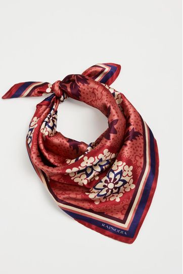 

Pañuelo Rapsodia Hamatsu Block Talla: U y color: bordo