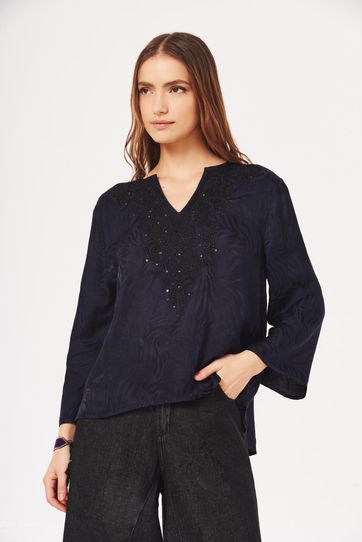 

Camisa Rapsodia Gandha Zapp Talla: S y color: violeta