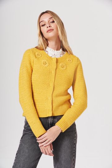

Cardigan Rapsodia Miel New Talla: S y color: amarillo