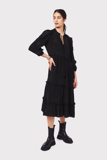 

Vestido Rapsodia Soho Plain Talla: XS y color: negro