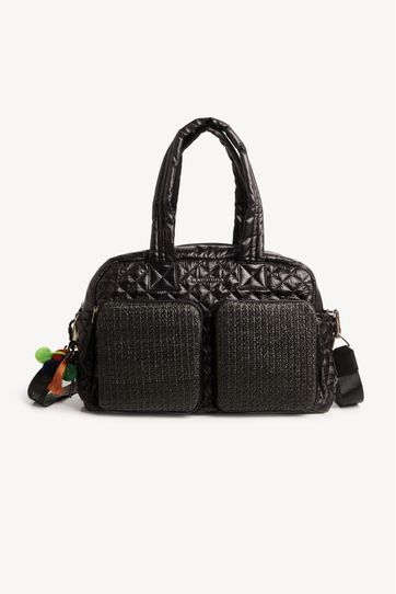 

Bolsa Rapsodia Sport Matelasse Rafia Talla: U y color: negro
