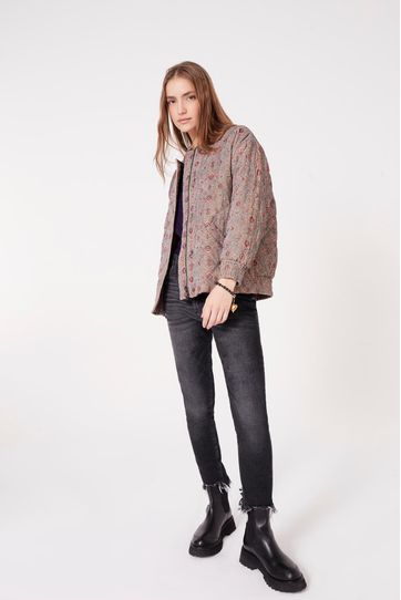 

Chamarra Rapsodia Soft Print Talla: L y color: multicolor