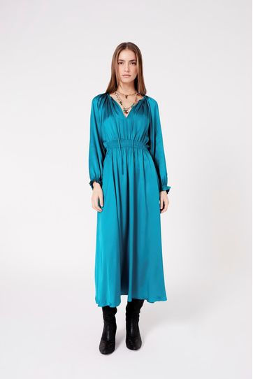 

Vestido Rapsodia New York Long D Talla: L y color: petroleo
