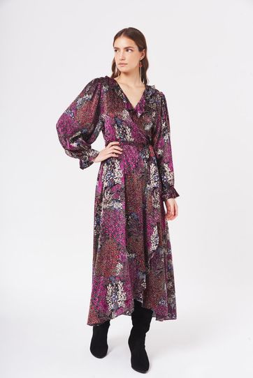 

Vestido Rapsodia Andrea Devoree Talla: M y color: negro
