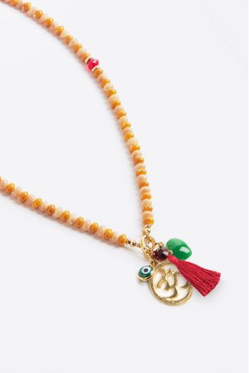 

Collar Rapsodia Sendai Talla: U y color: maiz