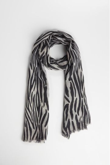 

Pashmina Rapsodia Zebra Soft Talla: U y color: negro