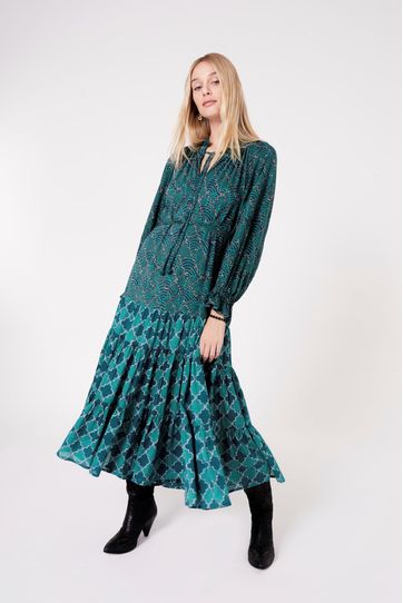 

Vestido Rapsodia Gitan Garden Talla: XS y color: verde