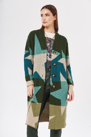 

Cardigan Rapsodia David Block Talla: S y color: multicolor