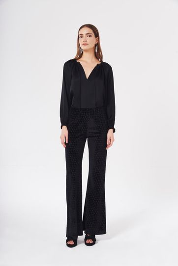 

Pantalón Rapsodia Oxford Talla: S y color: negro
