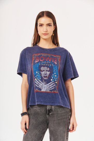 

Playera Rapsodia Stradust Rock Talla: S y color: azul