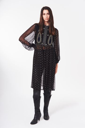 

Saco Rapsodia Malinke New Talla: M y color: negro