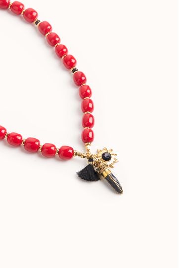 

Collar Rapsodia Toyama Ceramic Talla: U y color: bordo