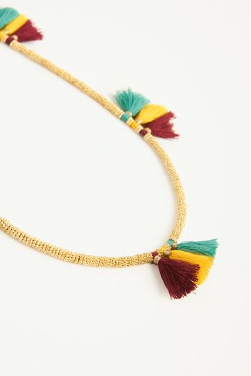 

Collar Rapsodia Sunshine Tassel Talla: U y color: rojo