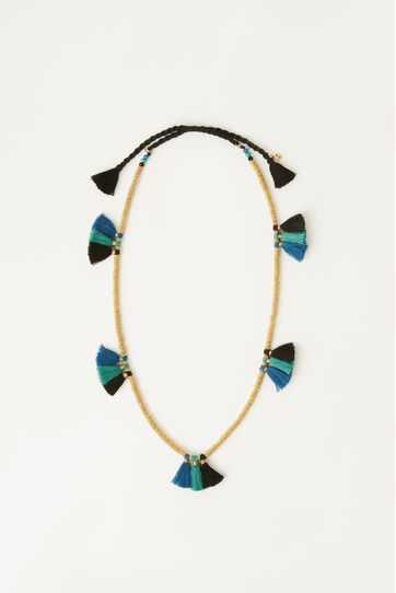 

Collar Rapsodia Sunshine Tassel Talla: U y color: azul