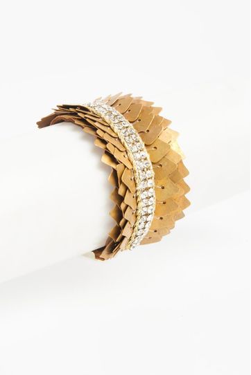 

Pulsera Rapsodia Morioka Talla: U y color: dorado