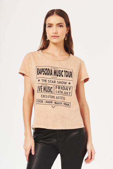 

Playera Rapsodia Poster Music Talla: M y color: rosa