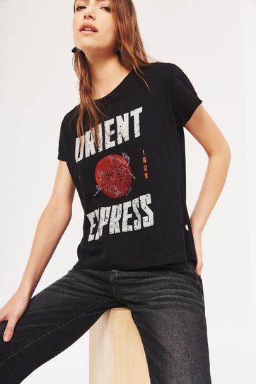

Playera Rapsodia Tokyo Talla: XL y color: negro