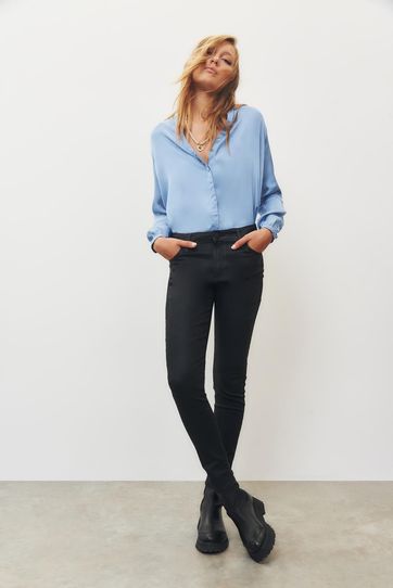 

Jeans Rapsodia Skinny Satin Black Talla: 32 y color: negro