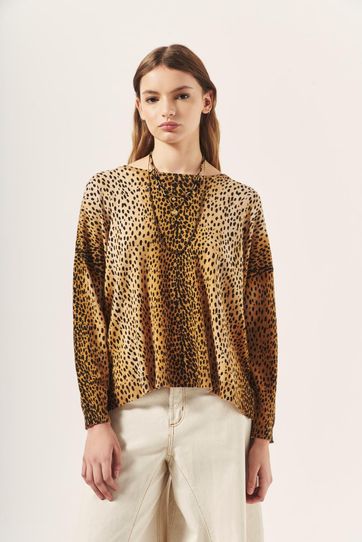

Sweater Rapsodia Cymande Pard Talla: L y color: leopardo