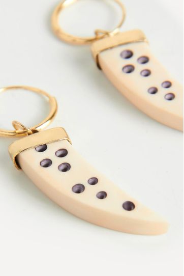 

Aretes Rant Talla: U y color: crudo