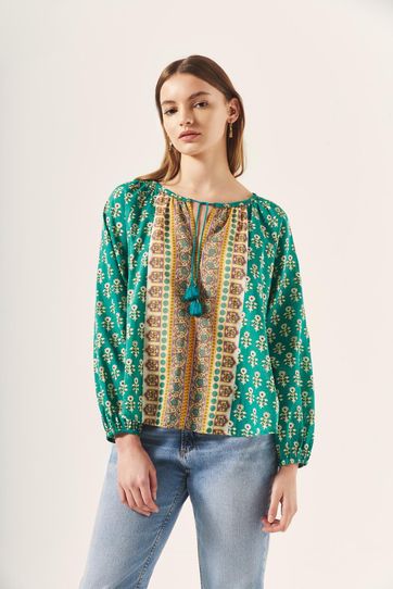 

Camisa Rapsodia Gitan Gate Talla: XS y color: verde
