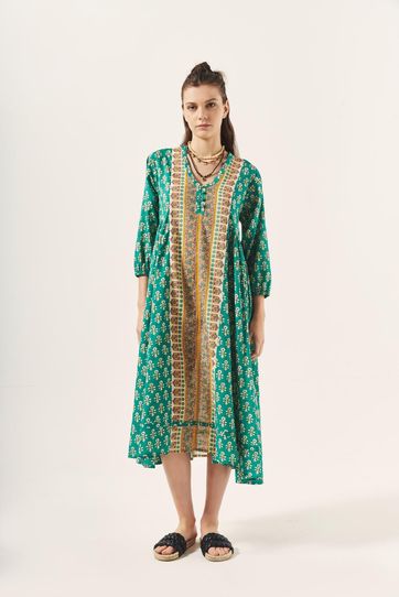 

Vestido Rapsodia Gypsy Gate Talla: L y color: verde