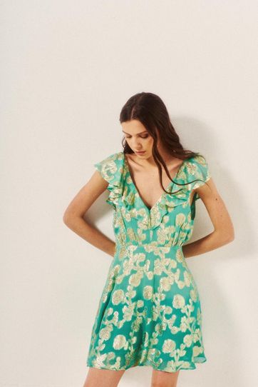 

Vestido Rapsodia Olien Jardins D Talla: M y color: verde