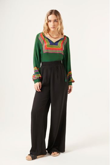 

Pantalón Rapsodia Meli Sum D Talla: L y color: negro